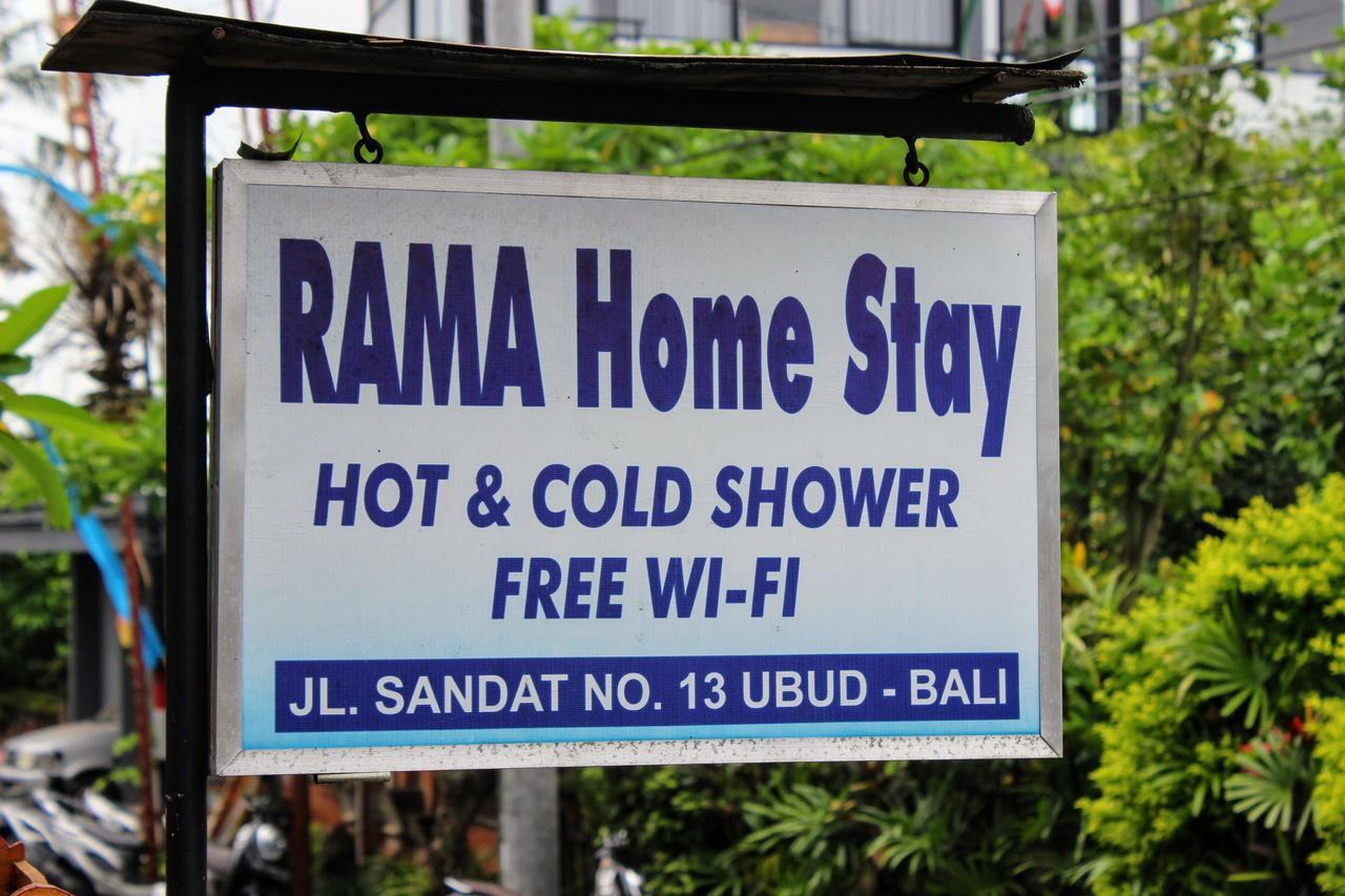 Rama Homestay Убуд Экстерьер фото